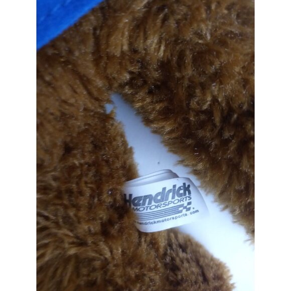 Nascar Jimmie Johnson Hoodie Teddy Bear #48 Henrdix Motors Plush Blue Yellow - Picture 5 of 6